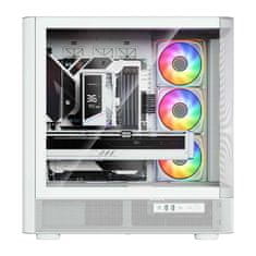 Modecom MODECOM Volcano AQ300 ARGB Midi PC kućište, bijelo