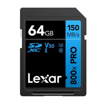 Lexar Lexar Professional 800x Pro SDXC 64GB memorijska kartica