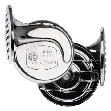 slomart Auto sirena AMiO Krom 12V (2 kom., Chr-01)