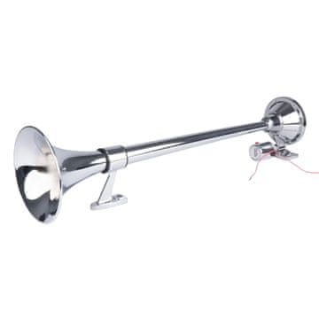 slomart AMiO sirena truba, krom, 640 mm, 12V/24V