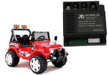 slomart LEAN TOYS JR1738RX centrala 12V za Jeep Raptor
