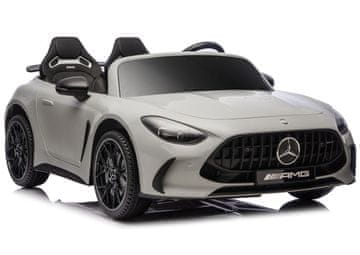 slomart LEAN CARS Mercedes AMG DK-GT63 24V električni auto na akumulator, svijetlo sivi