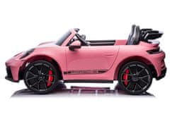AUTONA Lean Cars Porsche GT3 DK-P911 24V dječji auto na akumulator, roza