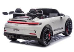 AUTONA Lean Cars DK-P911 Porsche GT3 24V električni auto na akumulator, bijeli