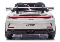 AUTONA Lean Cars DK-P911 Porsche GT3 24V električni auto na akumulator, bijeli