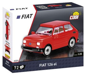 slomart Cobi Klocki Youngtimer Collection Fiat 126p el građevinski kompleti