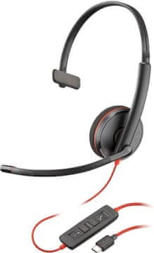 slomart Poly Blackwire 3210 Mono USB-C/A slušalice