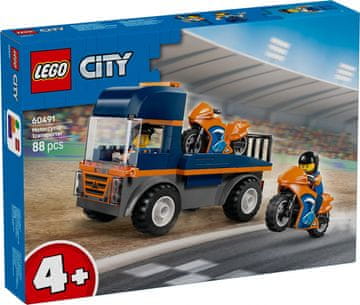 CITY LEGO City 60491 Kamion za prijevoz motocikala