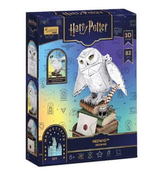 Puzzle Cubic Fun 3D Puzzle Harry Potter - Hedwig, 195 dijelova