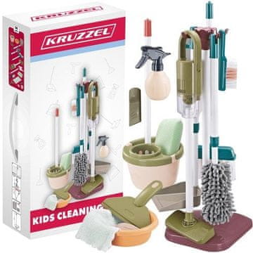 Northix Kruzzel 24813 Dječji set za čišćenje