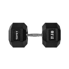 Northix Šesterokutna bučica 37,5 kg - izdržljiva, ergonomski dizajn