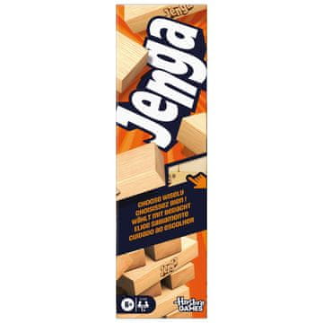 Northix JENGA igra slaganja s 54 drvene kocke za obiteljsku zabavu