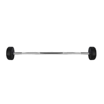 Northix 30 kg gumirana šipka za trening snage