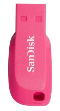SanDisk 16GB CRUZER BLADE RÓZĘVAST USB FLASH MEMORIJSKI KLJUČ, 2.0, bez kapice