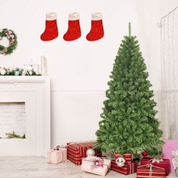 Northix Umjetno božićno drvce, 180 cm, PVC, metalni stalak