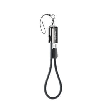 Northix Yesido USB-C na USB-C kabel za brzo punjenje 60W, 20cm - crni