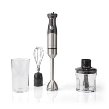 Nedis Samostojeći mikser 800 W Postavke brzine Promjenjiva kontrola brzine Sjeckalica Aluminij Crna