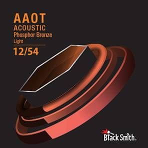 slomart BlackSmith AAPB-1254 Light - set od 3 žice za akustičnu gitaru