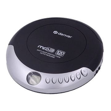 Denver Denver DMP-391 Prijenosni CD player, Crna/Siva