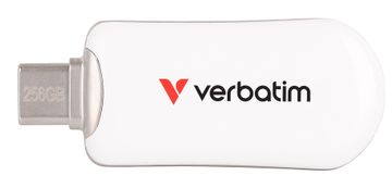 Verbatim Verbatim Plectra USB-C Flash Drive Bijeli 256GB