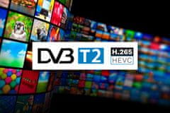 slomart Kruger&Matz KM9999 DVB-T2 HEVC H.265 Mini prijemnik HDMI