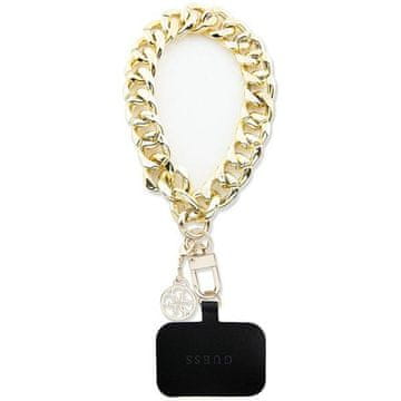 Guess Guess Guoucbmc4Md Univerzalni Držač Za Telefon Zlatni Remen Za Ruku 4G