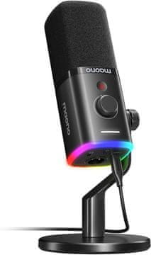 Maono MAONO XLR/USB Gaming mikrofon za streaming Podcast Studio, Dinamični mikrofon s dvostrukim uklanjanjem šuma, So