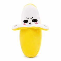 JOJOY® Glazbena plišana igračka voće, interaktivna igračka sa senzorima dodira, svjetlosni efekti, 15+ zvukova, 22 × 12 × 18 cm | FRUITMELLO Banana