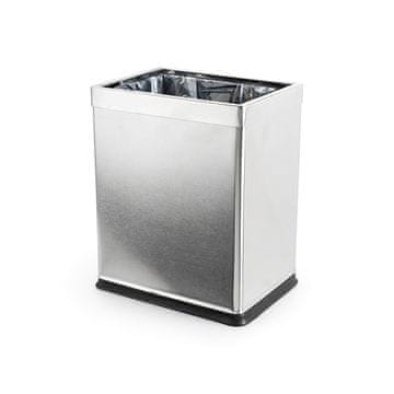 ElriBird koš za papir 10 l, inox, za urede, hotele i dom