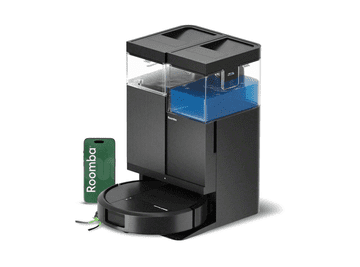 iRobot Roomba Plus 515 Combo Robot + Baza AutoWash Black