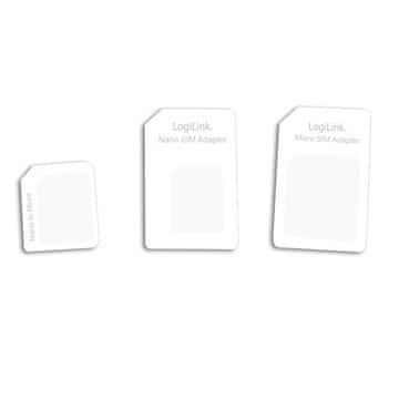 LogiLink Adapteri za SIM kartice, pakiranje od 3 komada