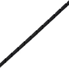 slomart Helos 129259 Spiralni omotač za kablove - 10m, crni