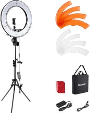 Neewer NEEWER 18" LED Ring svjetlo sa stativom i daljinskim upravljačem