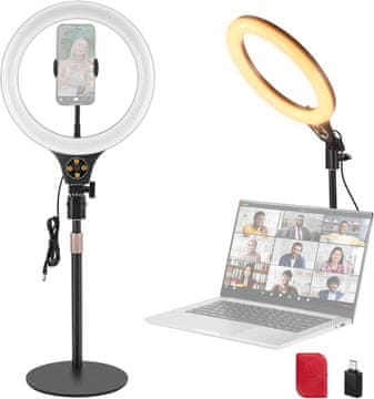 Neewer NEEWER 10.5" LED Ring svjetlo s USB-om i držačem za telefon