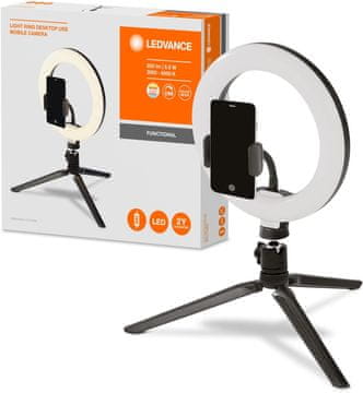 LEDVANCE LEDVANCE LED Ringlight sa stativom 190mm, USB, 72 LED
