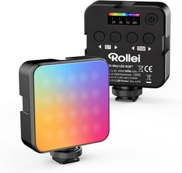 slomart Rollei Lumis Mini RGB LED video svjetlo s 360 boja