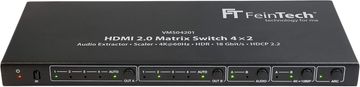 slomart FeinTech VMS04201 HDMI Matrix prekidač 4x2 s 4K 60Hz, audio ekstrakcijom