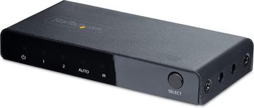 Startech StarTech 2-portni 8K HDMI prekidač, HDMI 2.1, 8K 60Hz, 4K 120Hz, HDR10+