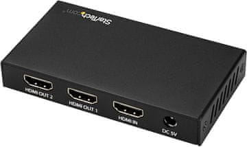 Startech StarTech HDMI razdjelnik 1 na 2, 4K 60Hz HDMI 2.0b, HDR, 7.1 zvuk, EDID