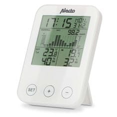 Alecto Meteorološka stanica s bežičnim senzorom Crna / Siva
