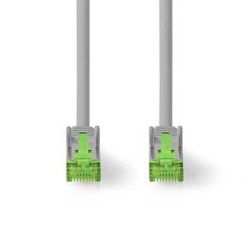 Nedis Mrežni kabel Cat 8.1 | S/FTP | RJ45 muški | RJ45 muški | 15,0 m | Okrugli | LSZH | Sivi | Oznaka