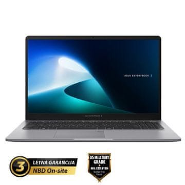 ASUS ExpertBook P1 15,6" (39,62cm) FHD Intel Core 7 240H 16GB 1TB Windows 11 Pro prijenosno računalo P1503CVA-WB240H4D0XN