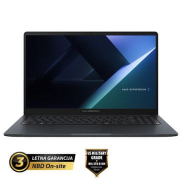 ASUS ExpertBook B1 15,6" (39,62cm) FHD Intel Core 7 240H 16GB 1TB prijenosno računalo B1503CVA-WB150U4D0N
