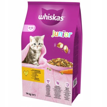 Whiskas Junior s piletinom 14 kg