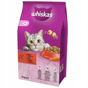 Whiskas Govedina s mrkvom 14 kg