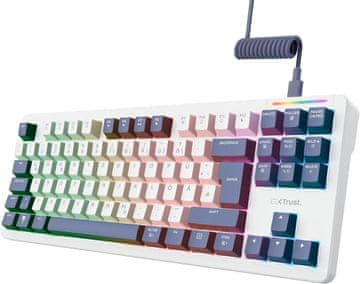 slomart GXTrust Xyra Gasket TKL Mehanička tipkovnica, QWERTZ