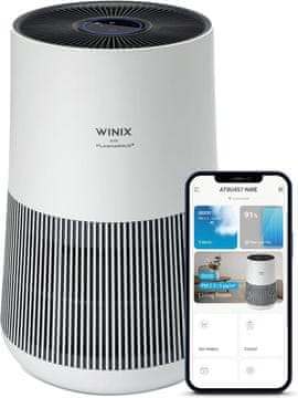 Winix Winix T500 pročišćivač zraka s Alexom, HEPA filter, CADR 250 m³/h, za 50 m², idealan za alergičare