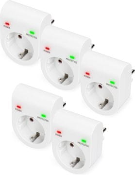 Digitus DIGITUS set 5 komada zaštitnih adaptera, max. 13.500 A