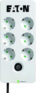 EATON Eaton Protection Box PB6D razvodna letvica sa 6 utičnice i zaštitom od prenapona