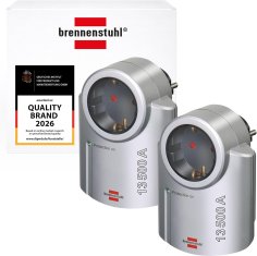 Brennenstuhl Brennenstuhl set 2x Primera-Line adaptera sa zaštitom od prenapona